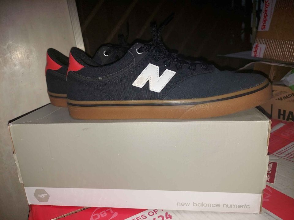New balance 255 black gum clearance