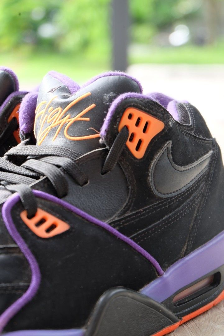 nike air flight purple