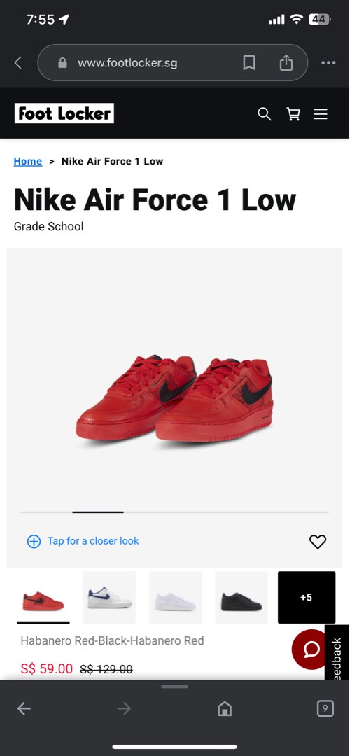 White air forces boys on sale