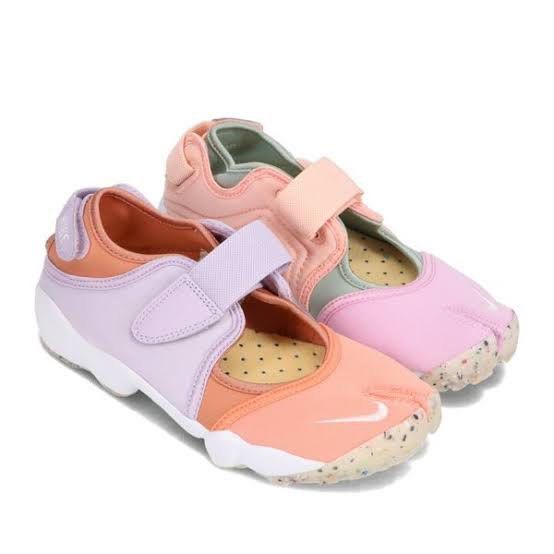Nike Air Rift Lilac 24cm Fesyen Wanita Sepatu di Carousell