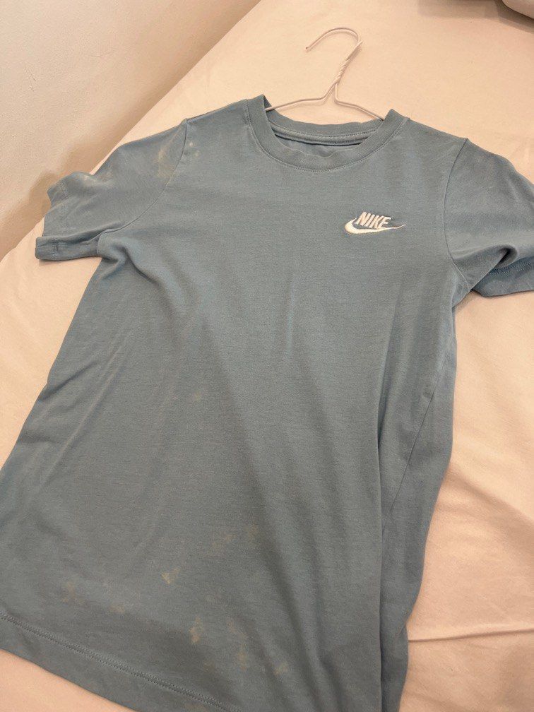 Nike baby blue tee cotton, Women's Fashion, Tops, Shirts on Carousell