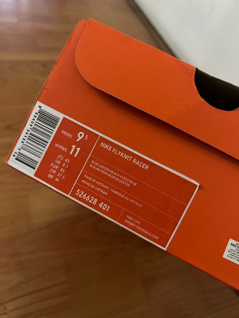 flyknit racer blue lagoon