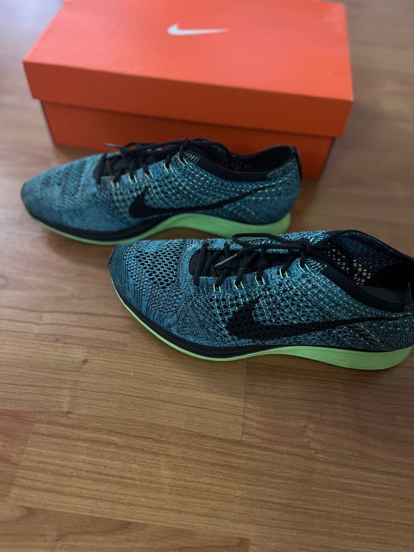 flyknit racer blue lagoon