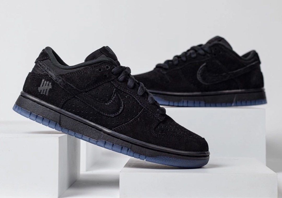 Undefeated Dunk Low Black Nike Undefeated Dunk Low, Men's Fashion