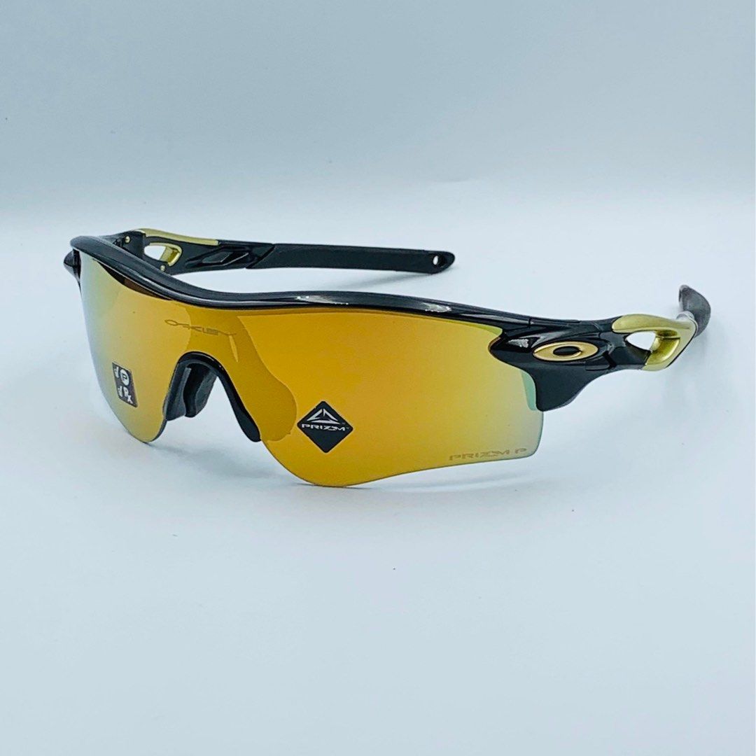 Oakley Prizm 24K Polarized Sunglasses Polished Black Frame