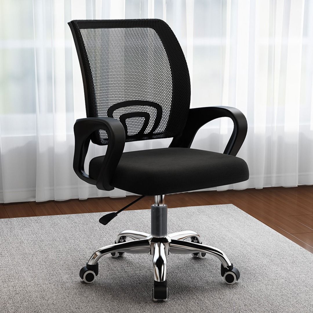 Office chair sale with chrome legs