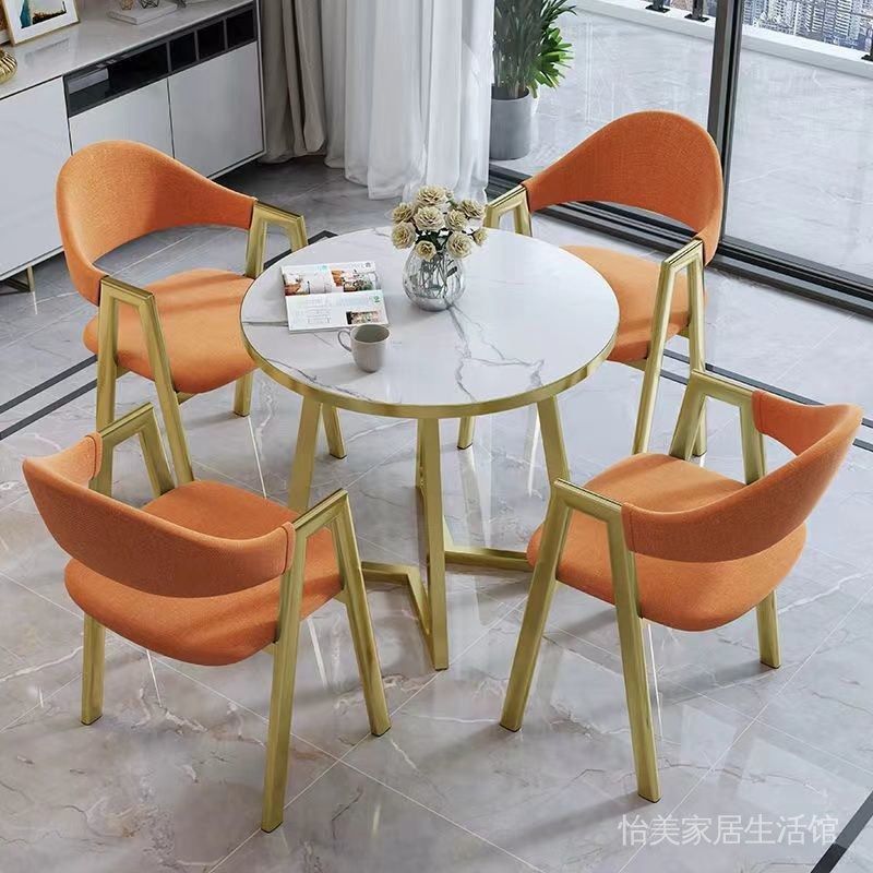 Round tea table shop with chairs