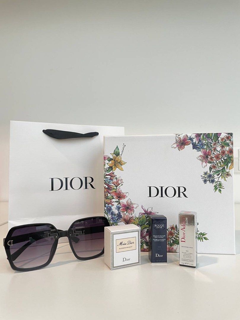 Christian Dior Dior Addict 3 Oversize Sunglasses  Black Sunglasses  Accessories  CHR181406  The RealReal