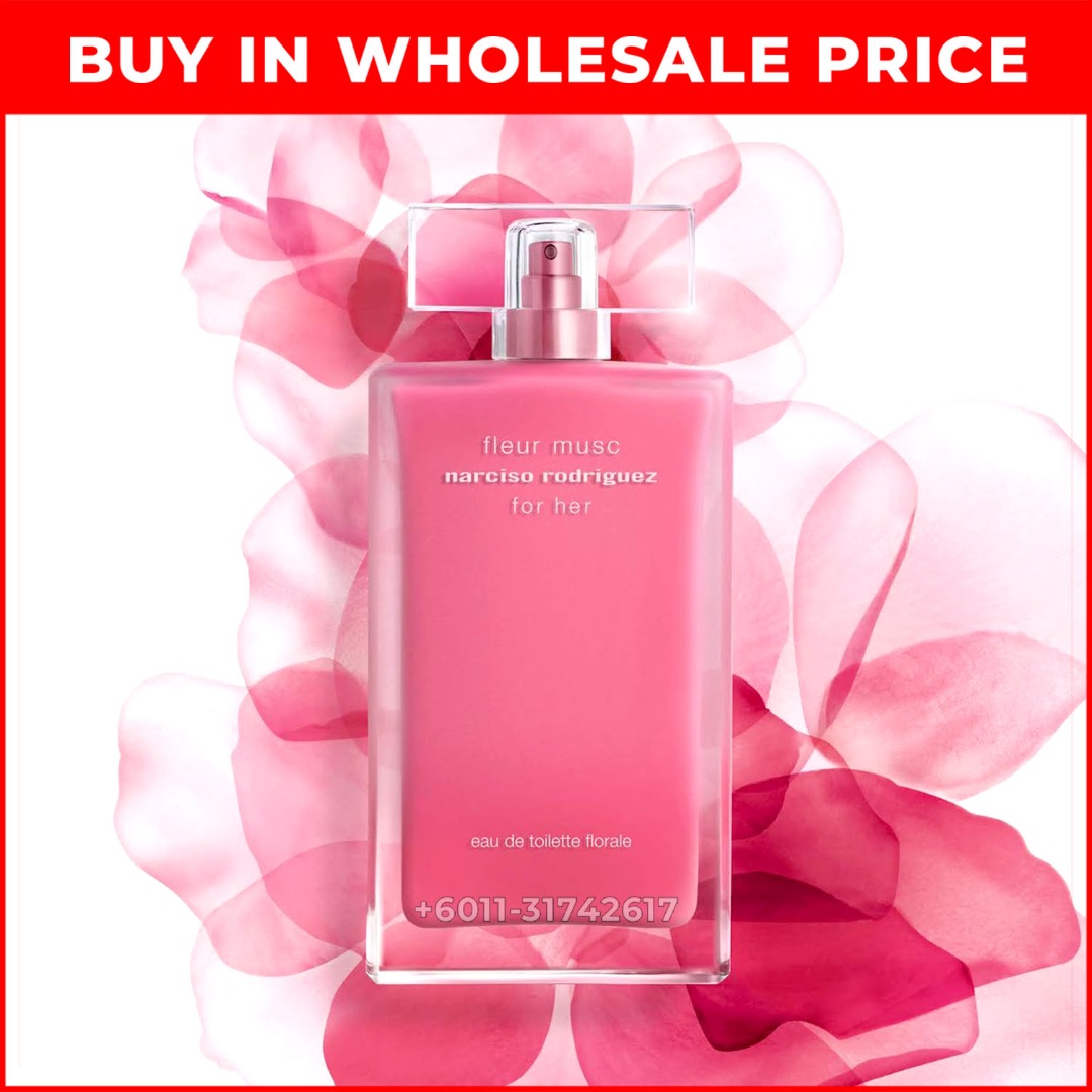 ORIGINAL NARCISO RODRIGUEZ FLEUR MUSC FLORALE EDT 100ML FOR WOMEN