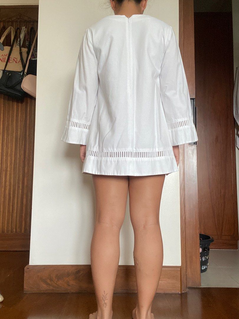 Owa Sylvia Tunic Dress (Category: Dresses) located in Quezon City. Submitted by clothesandclutter (Listing ID 1226382648, Image 3). Description: Worn once Bought for 2950 Sf c/o buyer Loc: Katip QC (near UP Town Center).