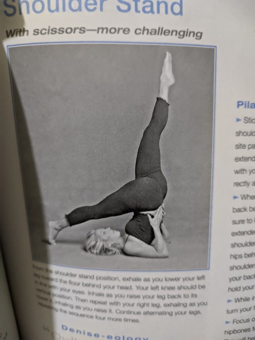 Pilates for every body by Denise Austin (Category: Storybooks) located in Dasmarinas. Submitted by monc.monc (Listing ID 1226369323, Image 3). Description: 13apr2023. Heavily used. this is a second hand book. Hence, expect some writings on page margins and edges , higlighted lines , brownish, spots, dusts, warp and creases. Don't raise your expectations..