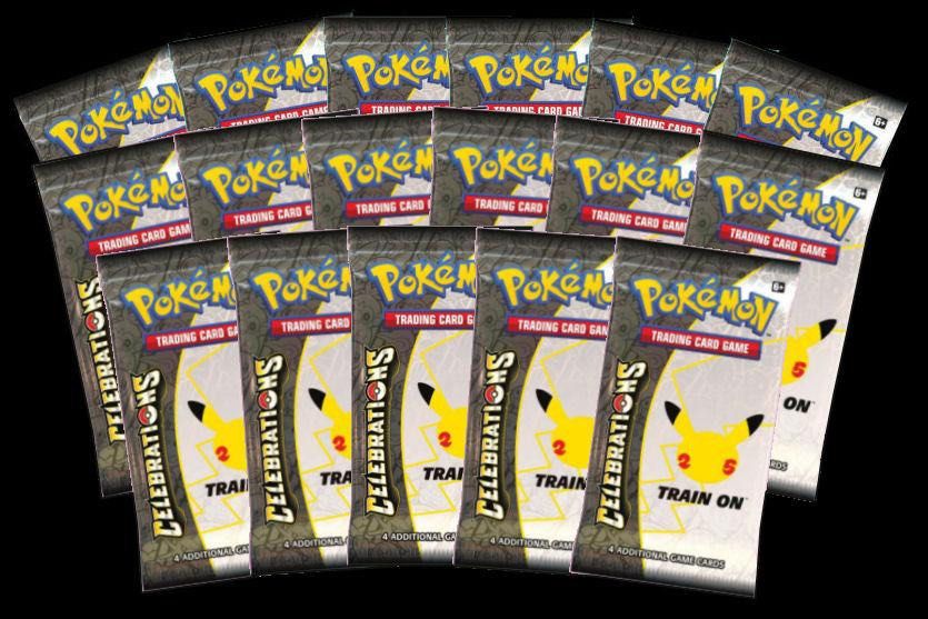 Pokemon Celebrations Booster Pack Pokmon 25th Anniversary Celebrations Booster  Pack  Brand New & Factory Sealed (Fast Shipping!) Sealed Pokemon TCG  Booster