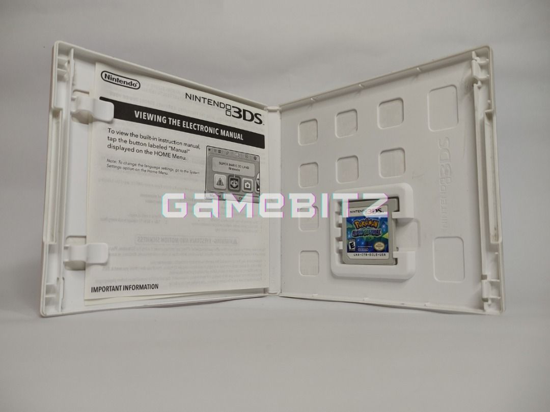 Pokemon Alpha Sapphire 3DS 2DS Nintendo Game (USA/MDE) (Category: Nintendo) located in Tarlac. Submitted by gamebitzph (Listing ID 1226459727, Image 3). Description: Pokemon Alpha Sapphire for Nintendo 2DS/3DS (USA Region) Case, cartridge, inserts Pre-owned/Used The game cartridge has been tested and working location: Tarlac area shipping: J&T or LBC (payment first via gcash or bank account) COD is also available Message us for any inquiries, mor