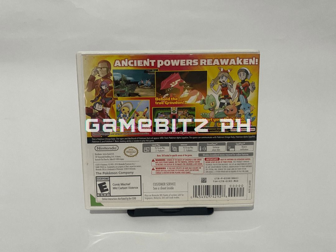 Pokemon Omega Ruby 3DS 2DS Game (USA/MDE) (Category: Nintendo) located in Tarlac. Submitted by gamebitzph (Listing ID 1226458850, Image 2). Description: Fire Emblem Awakening for Nintendo 2DS/3DS (USA Region) Case, cartridge, inserts Pre-owned/Used The game cartridge has been tested and working location: Tarlac area shipping: J&T or LBC (payment first via gcash or bank account) COD is also available Message us for any inquiries, more details, or 