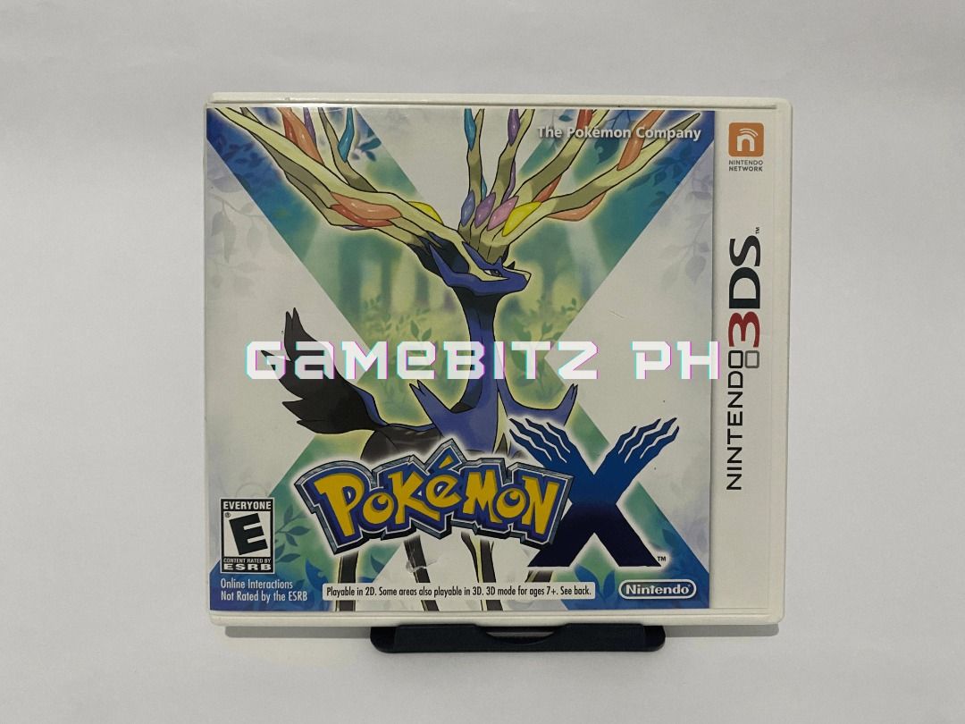 Pokemon X 3DS 2DS Game (USA) (Category: Nintendo) located in Tarlac. Submitted by gamebitzph (Listing ID 1226458510, Image 1). Description: Pokemon X for Nintendo 2DS/3DS (USA Region) Case, cartridge, inserts Pre-owned/Used The game cartridge has been tested and working location: Tarlac area shipping: J&T or LBC (payment first via gcash or bank account) COD is also available Message us for any inquiries, more details, or photos.