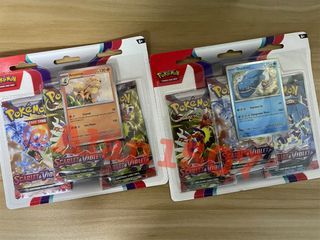 ***Limited time sales***Pokémon Pokemon scarlet and violet scarlet & violet 3 booster blister pack Arcanine Dondozo *unfiltered and cannot be filtered unlike single pack* 