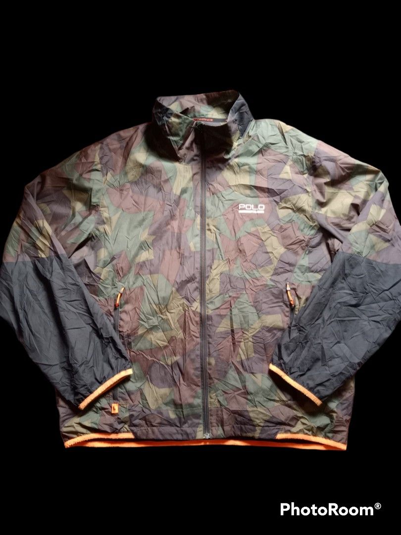 Polo camo windbreaker online