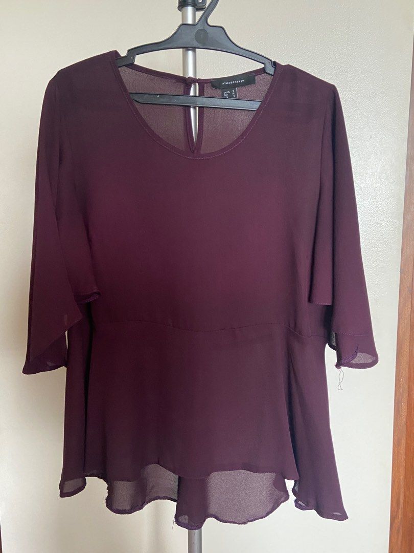 Primark Blouse (Category: Blouses) located in Quezon City. Submitted by clothesandclutter (Listing ID 1226377745, Image 1). Description: Sf c/o buyer Loc: Katip QC (near UP Town Center).