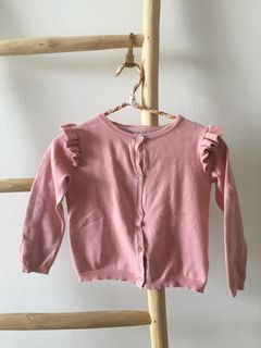 primark pink cardigan
