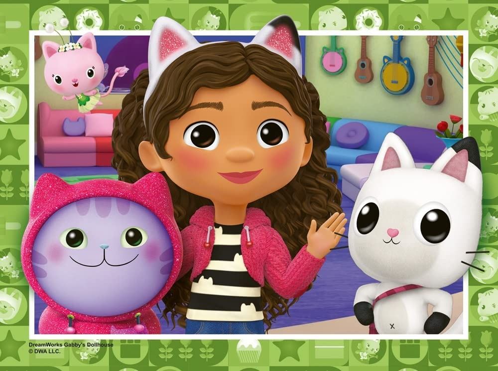 (READY STOCK) Ravensburger Gabby's Dollhouse Four In A Box jigsaw ...