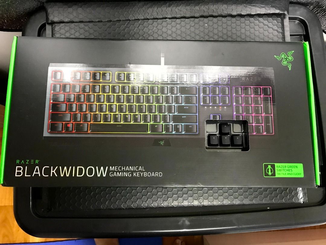 Razer Black Window Mechanical Keyboard, Computers & Tech, Parts ...