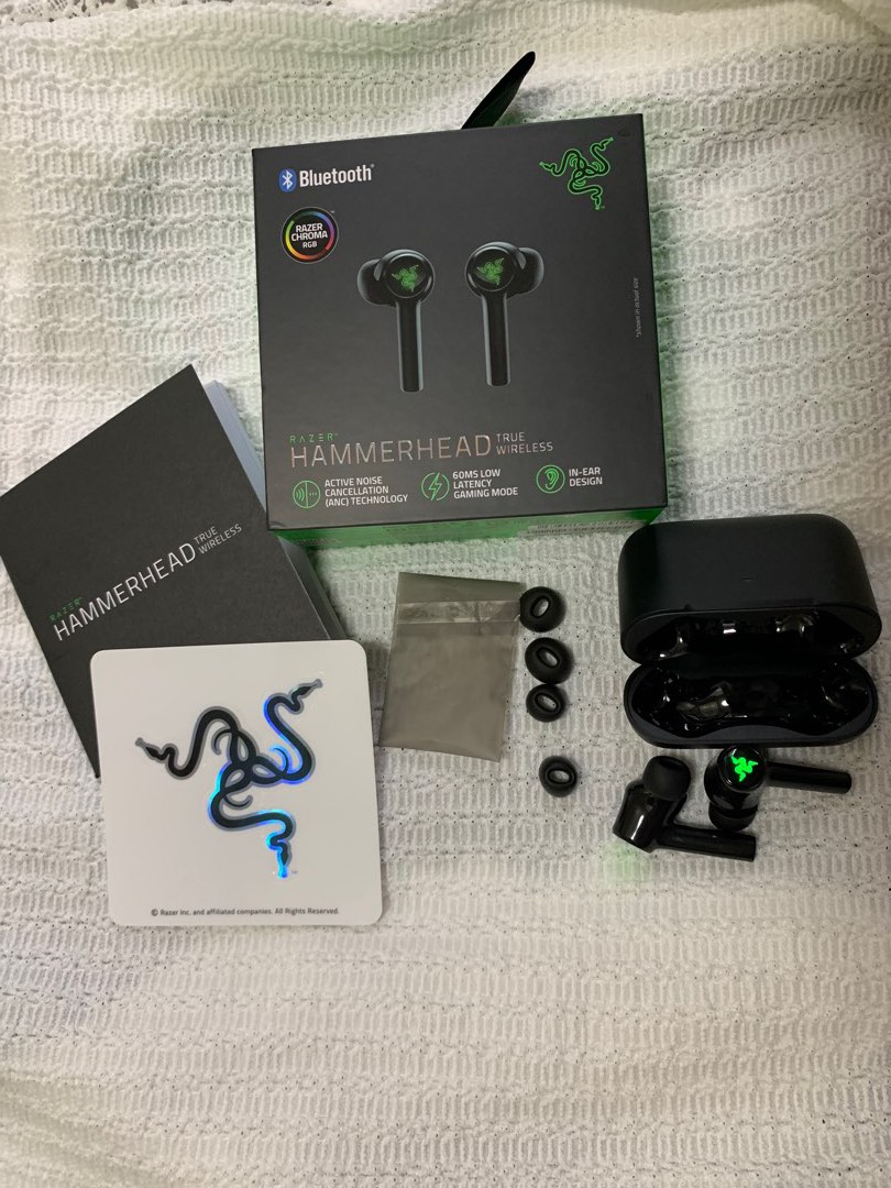 RAZER Hammerhead True Wireless, 音響器材, 耳機 - Carousell