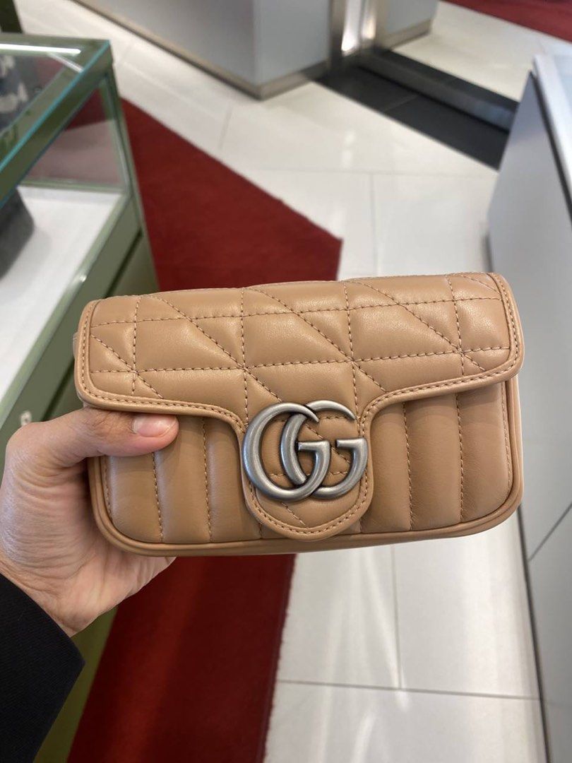 Beige gucci 2025 marmont