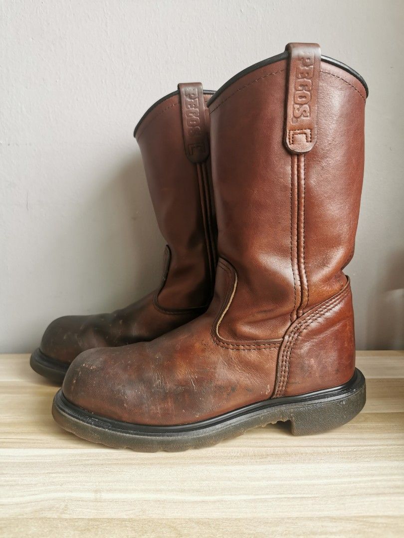 Red wing pecos boots for sale sale