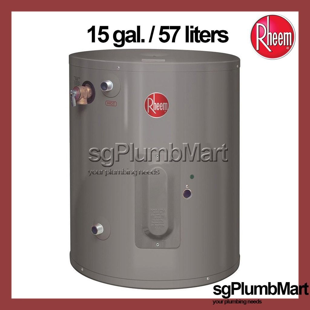 Rheem 15 Gallon Vertical Storage Water Heater 65SVP15S, TV &amp; Home ...