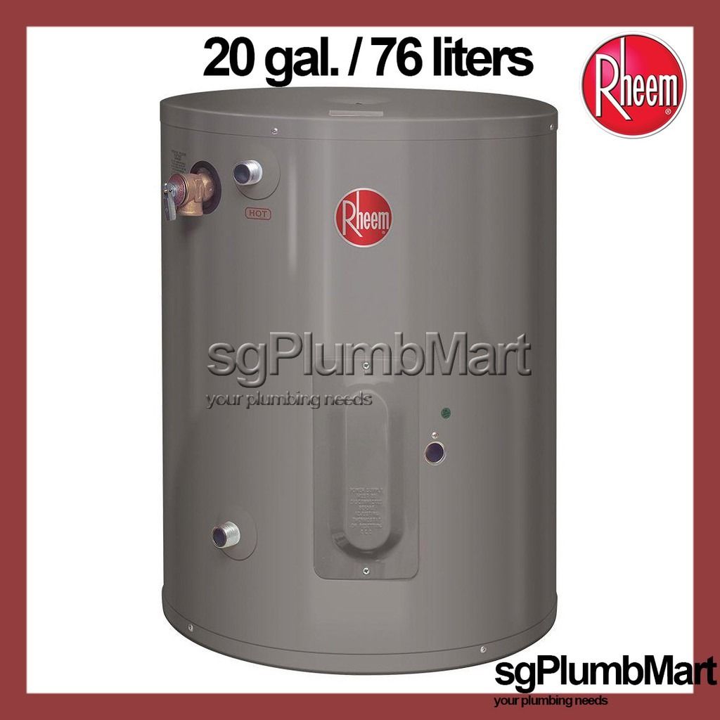 Rheem 20 Gallon Vertical Storage Water Heater 85VP20S, TV & Home