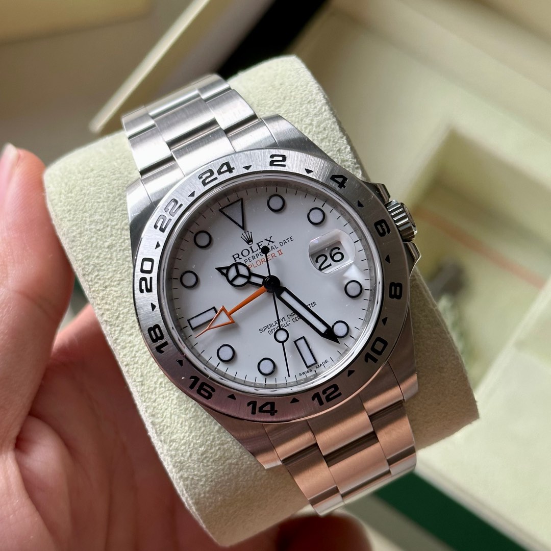 Rolex explorer ii polar dial on sale