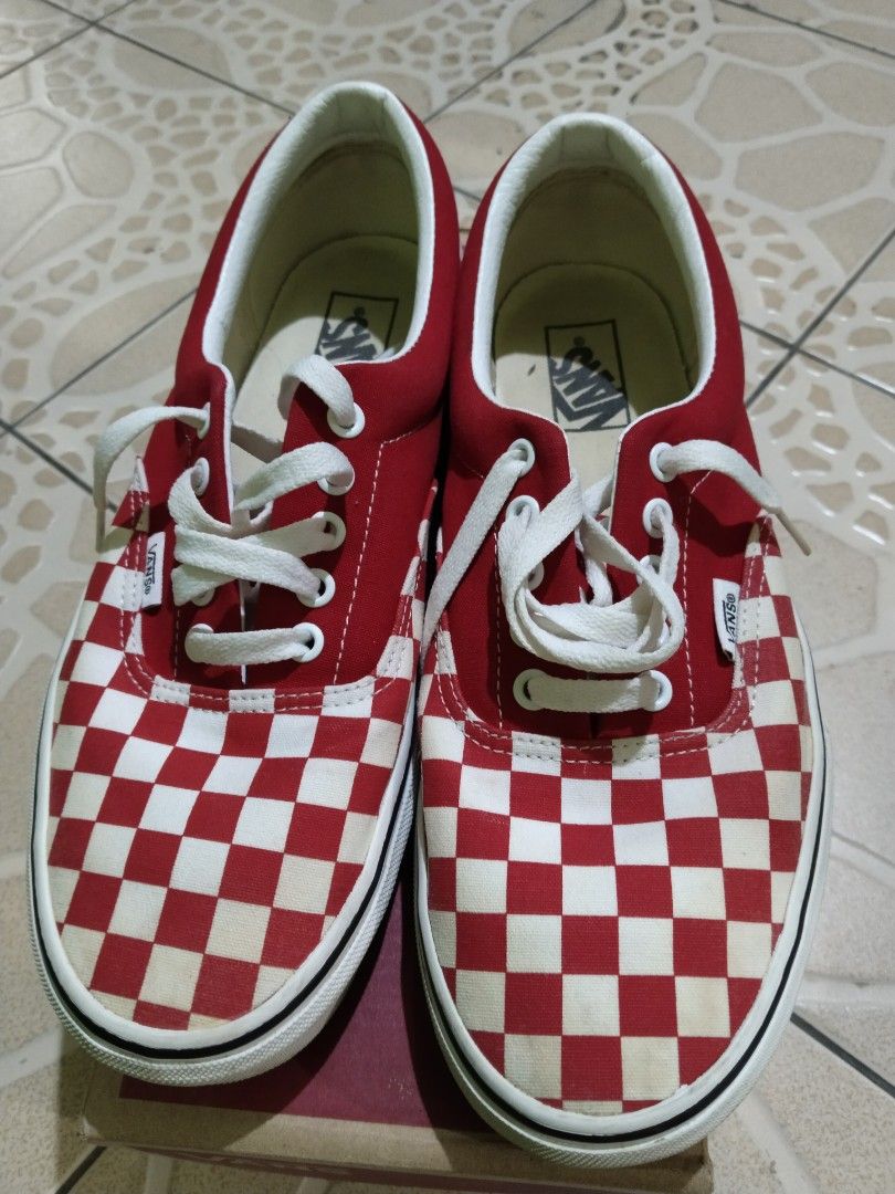 sepatu vans ori merah