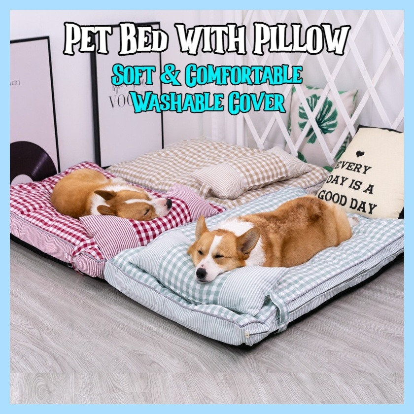 SG Pet Bed Comfy Soft Dog Bed Cat Bed Mattress Removable