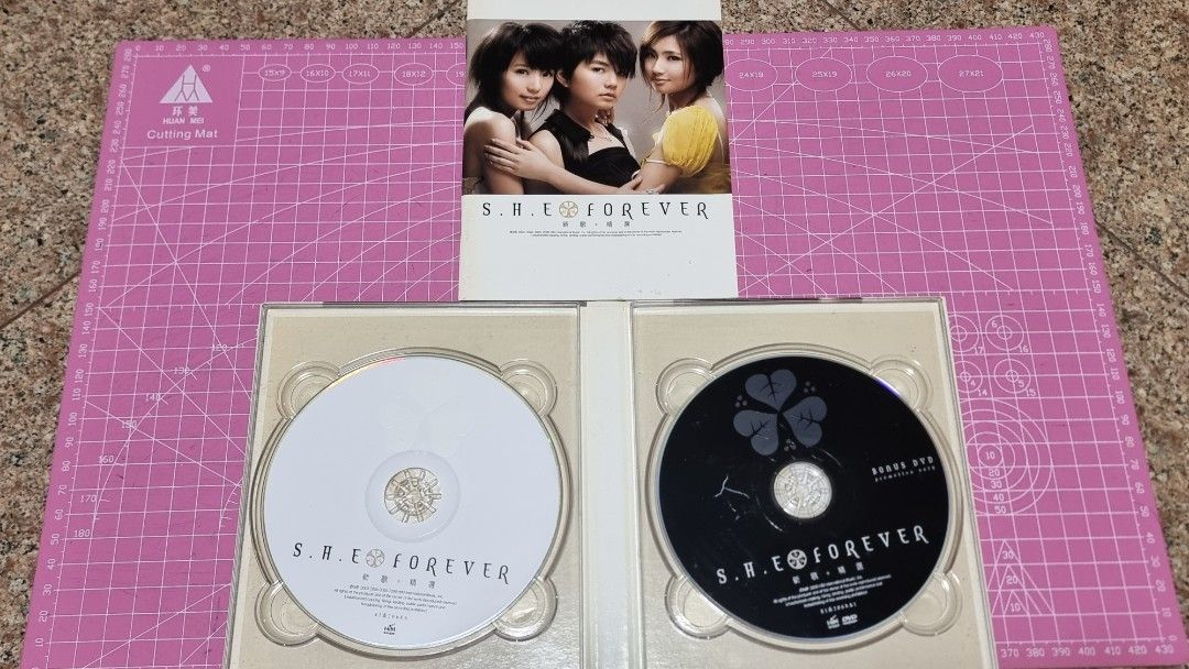 S.H.E FOREVER CD + Bonus DVD set, Hobbies & Toys, Music & Media, CDs