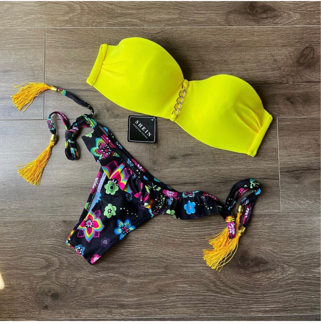 Shein bikini, Women's Fashion, Swimwear, Bikinis & Swimsuits on Carousell