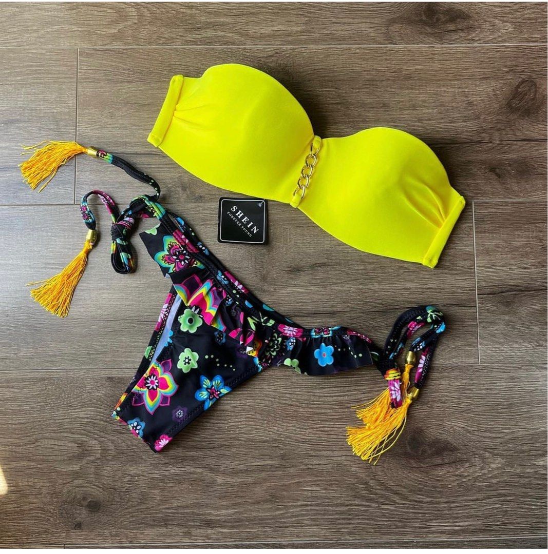 Shein bikini, Women's Fashion, Swimwear, Bikinis & Swimsuits on Carousell