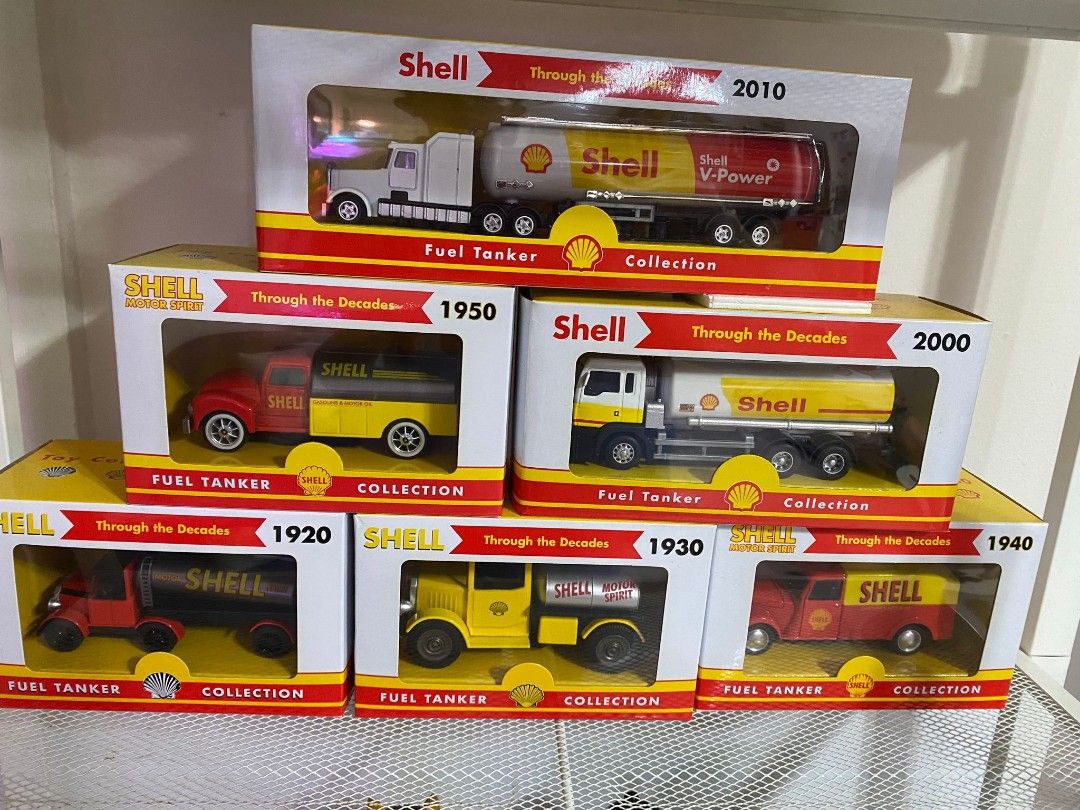 Shell Tanker Display Collection, Hobbies & Toys, Memorabilia ...