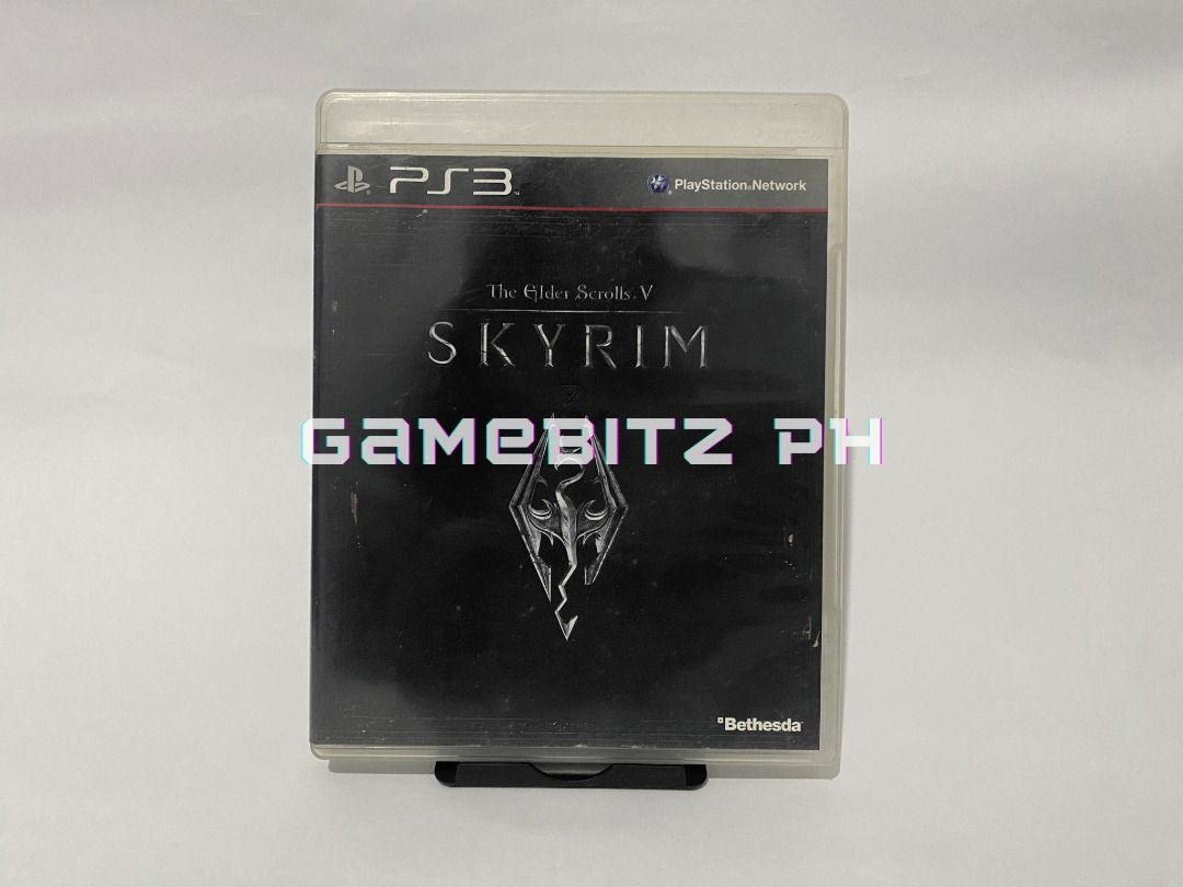 Skyrim PS3 Sony Playstation 3 Game (Category: PlayStation) located in Tarlac. Submitted by gamebitzph (Listing ID 1226466992, Image 1). Description: Skyrim for Playstation 3 / PS3 Pre-owned/Used With insert None to minimal scratches on the disc The game disc has been tested working and is in good condition location: Tarlac area shipping: J&T or LBC (payment first via gcash or bank account. buyer will shoulder the shipping fee) COD is also availab