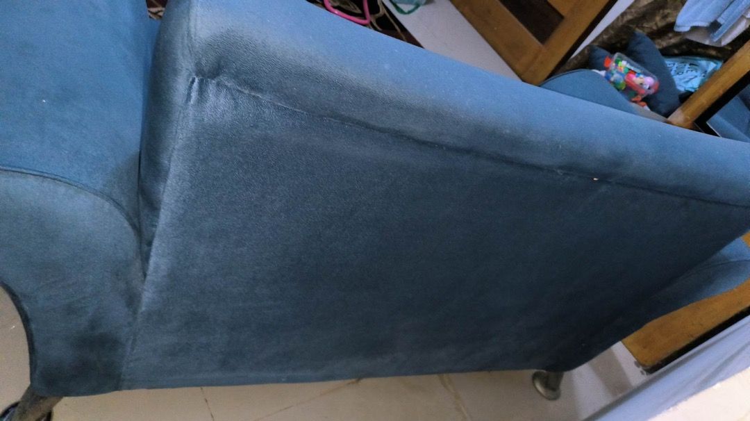 sofa heavy duty no unit no crack solid foam, Furniture & Home Living