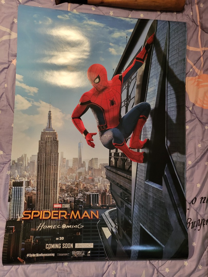 Spider man Homecoming Movie Poster Hobbies Toys Collectibles