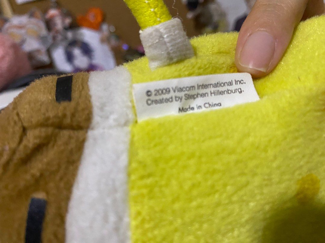 SpongeBob soft toys Qatar airlines Nickelodeon, Hobbies & Toys, Toys