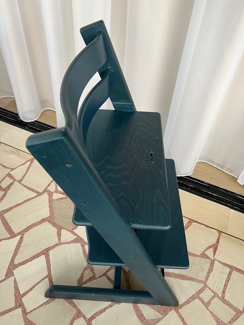 Tripp trapp chair midnight best sale blue