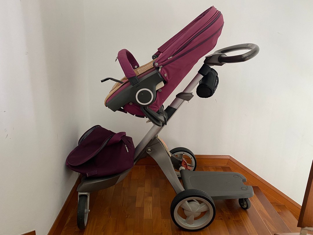 Stokke stroller deals sibling board