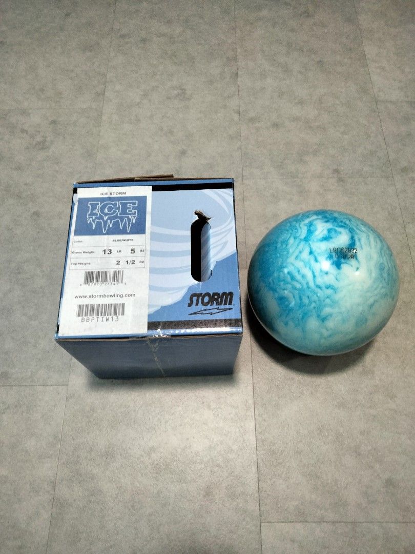 Storm Ice Spare Bowling Ball 13 lbs 5 oz, Sports Equipment, Sports