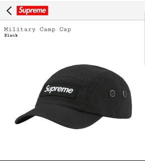 今季一番 【新品未使用】Supreme Stamped Black 新作 23SS Cap