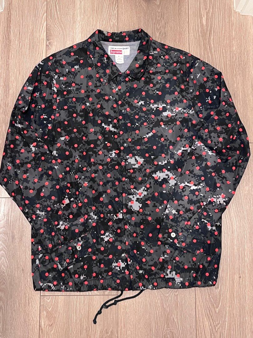 Supreme x comme des garcons coaches jacket on sale