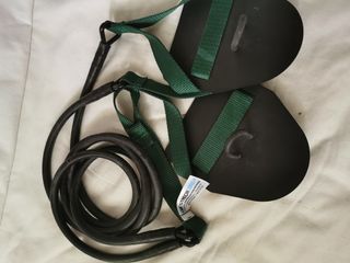 Swimming technique resistance bands