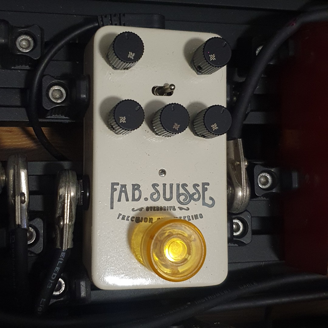 Tapestry audio fab.suisse OD pedal, Hobbies & Toys, Music & Media