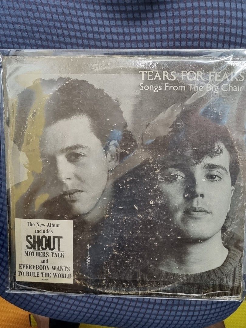 Tears For Fears Songs From The Big Chair Vinyl Record Lp Plaka Hobbies And Toys Music And Media 2040