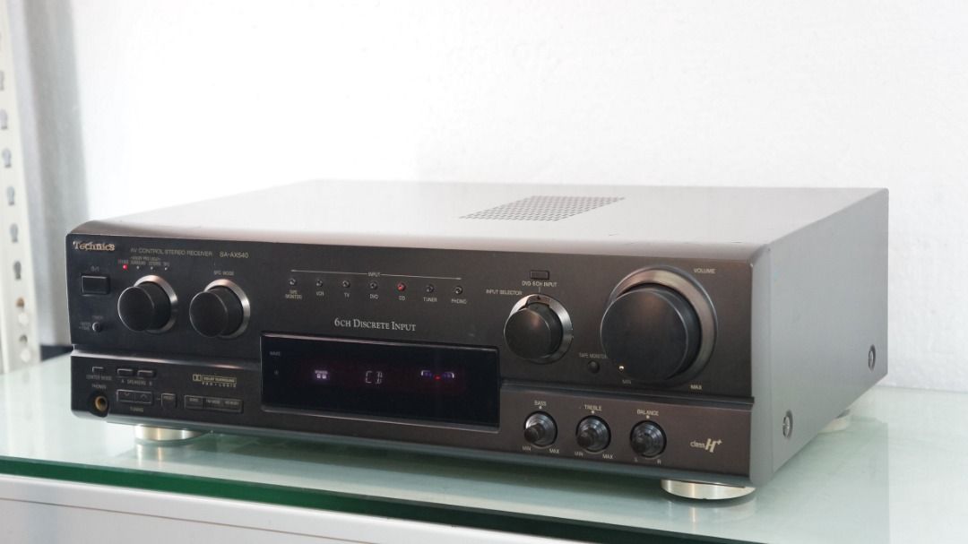 Technics SAAX540 5.1ch AV Control Stereo Receiver (Class H+), Audio